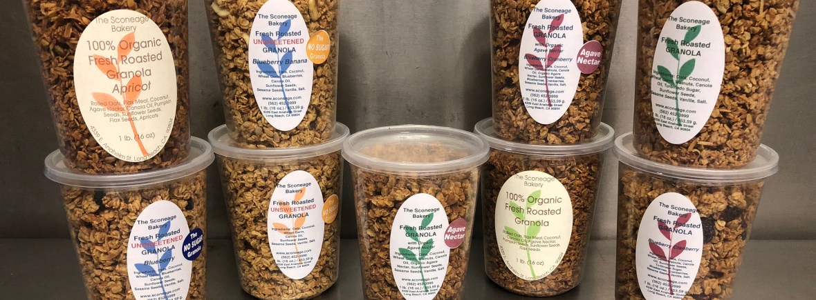 the sconeage bakery wholesale granola and granola bars in bulk